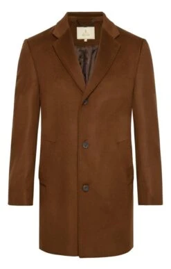 Men's Wool & Cashmere Paddock Coat -Fashion Men Clothing Store TS30420VICUNA 2