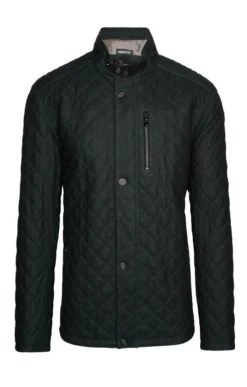 Men’s Quilted Leather Jacket