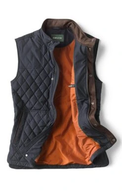 Men's Orvis RT7 Quilted Vest -Fashion Men Clothing Store TS33001NAVY 1
