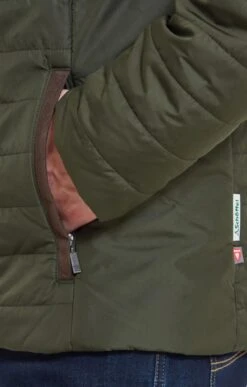 Men's Schoffel Carron Quilted Jacket -Fashion Men Clothing Store TS36695FOREST 2