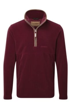 Mens Schoffel Berkeley T-Zip -Fashion Men Clothing Store TS55555CLARET 2