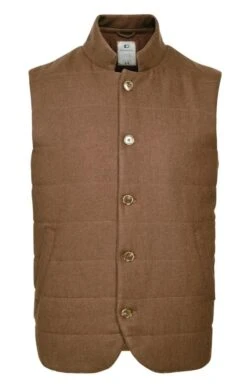 Men's Wool Rich Padded Waistcoat -Fashion Men Clothing Store TS73590RICHVICUNA 1