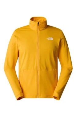 Mens The North Face Quest Zip-In Triclimate Jacket -Fashion Men Clothing Store TS78901SUMMITGOLDBLACK 3