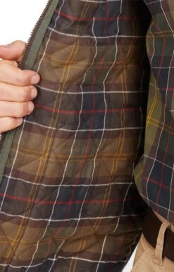 Barbour Quilted Waistcoat 21 Barbour Quilted Waistcoat -Fashion Men Clothing Store TS99342OLIVECLASSIC 2