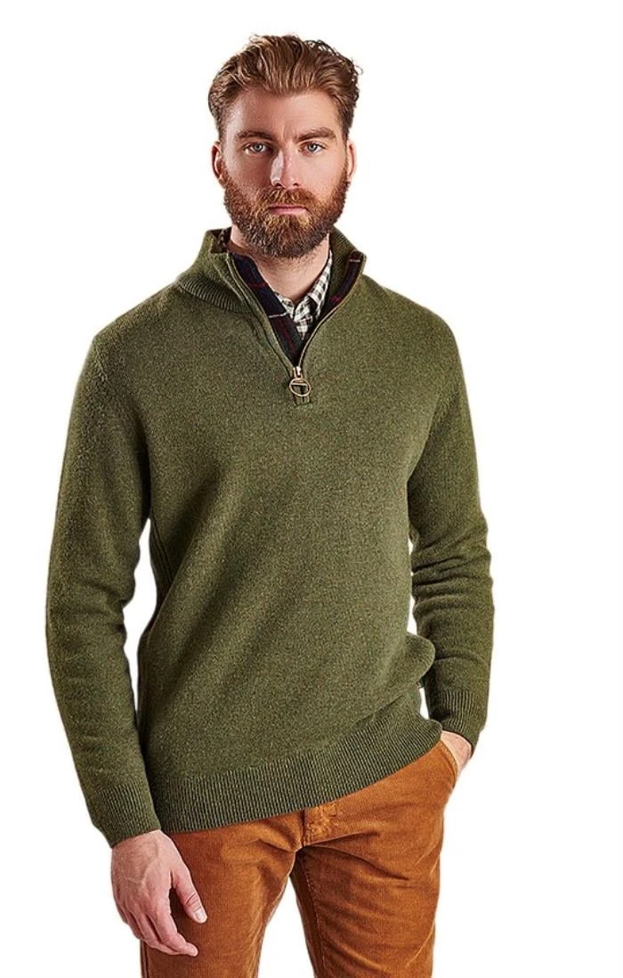 Mens Barbour Holden Half Zip 1 Mens Barbour Holden Half Zip