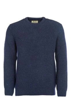 Barbour Tyne Crew Neck -Fashion Men Clothing Store TT00175DENIM 2