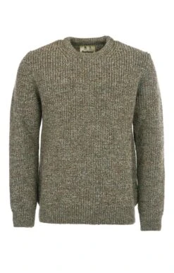 Barbour Tyne Crew Neck -Fashion Men Clothing Store TT00175DERBYTWEED 2
