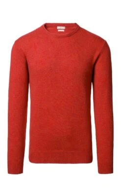 Men's Lambswool Crew Neck -Fashion Men Clothing Store TT00919EMBER 1