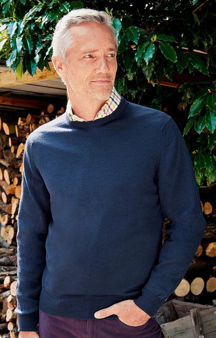 Men's Merino Crew Neck 1 Men's Merino Crew Neck