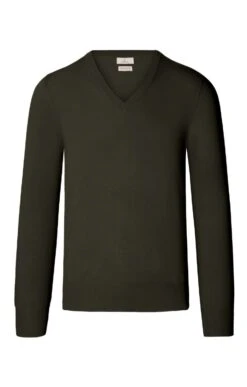 Men's Merino V Neck -Fashion Men Clothing Store TT04894DKLODEN 1