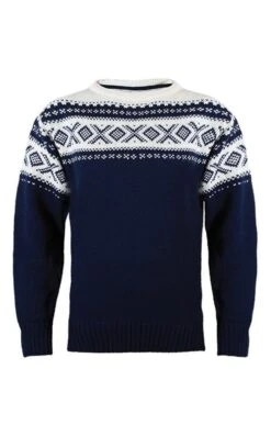 Mens Dale Of Norway Cortina Sweater -Fashion Men Clothing Store TT06592NAVYWHITE 1