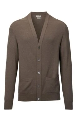 Barrie 3 Ply Cashmere V Neck Cardigan