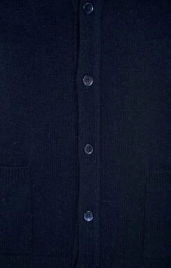 House Of Bruar 2 Ply Lambswool Waistcoat -Fashion Men Clothing Store TT15040NAVY 2