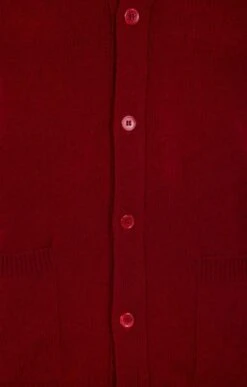 House Of Bruar 2 Ply Lambswool Waistcoat -Fashion Men Clothing Store TT15040POPPY 1