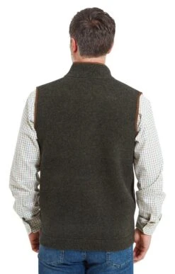 Men’s Schoffel Orkney Merino Gilet -Fashion Men Clothing Store TT23501LODEN 1