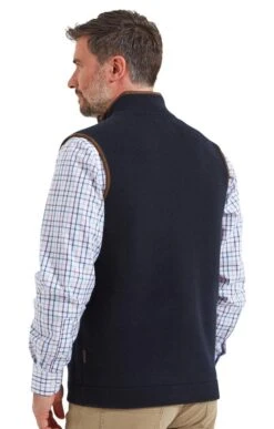 Men’s Schoffel Orkney Merino Gilet -Fashion Men Clothing Store TT23501NAVY 1