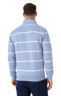 Men’s Crew Clothing Classic Half Zip Knit -Fashion Men Clothing Store TT65490DTCHBLUSTRAW 1