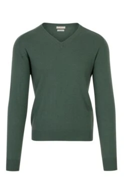 Cashmere V Neck -Fashion Men Clothing Store TT91110GREENMIX 1