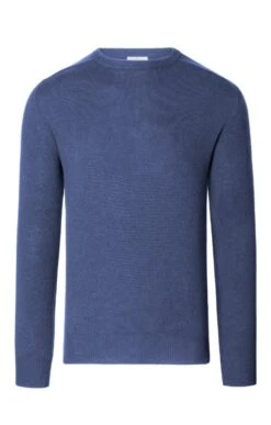 Cashmere Crew Neck -Fashion Men Clothing Store TT92110DENIM 1