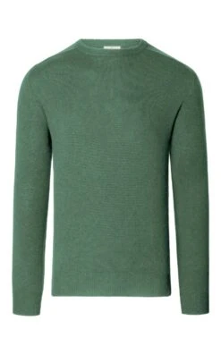 Cashmere Crew Neck -Fashion Men Clothing Store TT92110GREENMIX 1
