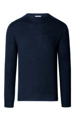 Cashmere Crew Neck -Fashion Men Clothing Store TT92110NAVY 1