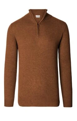 Cashmere T-Zip -Fashion Men Clothing Store TT92111VICUNA 1