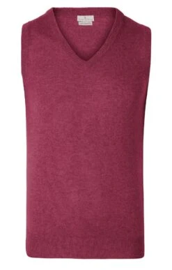 Cashmere Slipover -Fashion Men Clothing Store TT92112RASPBERRY 1