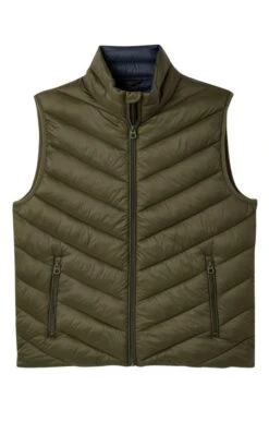 Men's Joules Garret Padded Gilet -Fashion Men Clothing Store TW23213HERITAGEGREEN 2