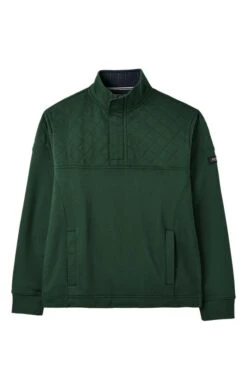 Joules Men's Darrington T-Zip Top -Fashion Men Clothing Store TW60003RACINGGREEN 2