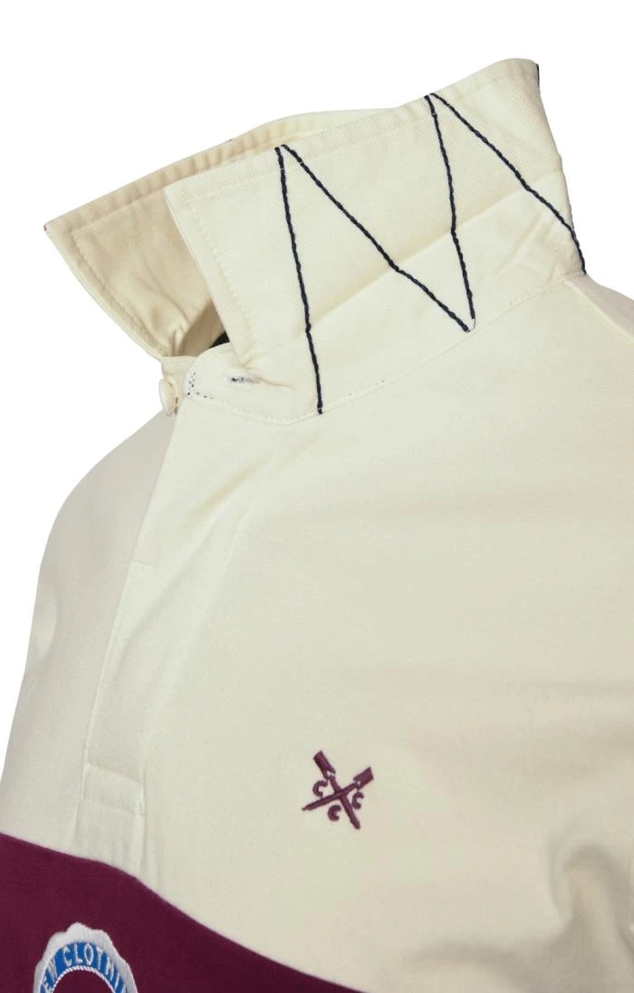 Men’s Crew Clothing Cut & Sew Rugby Top 2 Men’s Crew Clothing Cut & Sew Rugby Top - Image 2