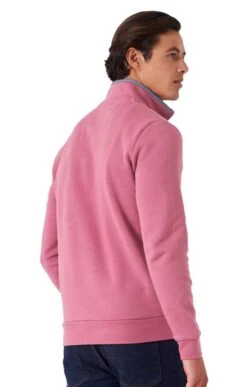 Men's Crew Clothing Classic Half Zip -Fashion Men Clothing Store TW91372MESAROSE 1