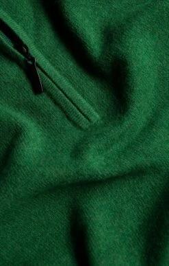 Men's Cashmere T-Zip -Fashion Men Clothing Store TZ61232GRASS 1