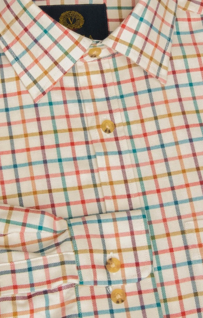 Men's Viyella Cotton/Wool Shirt 3 Men's Viyella Cotton/Wool Shirt - Image 3